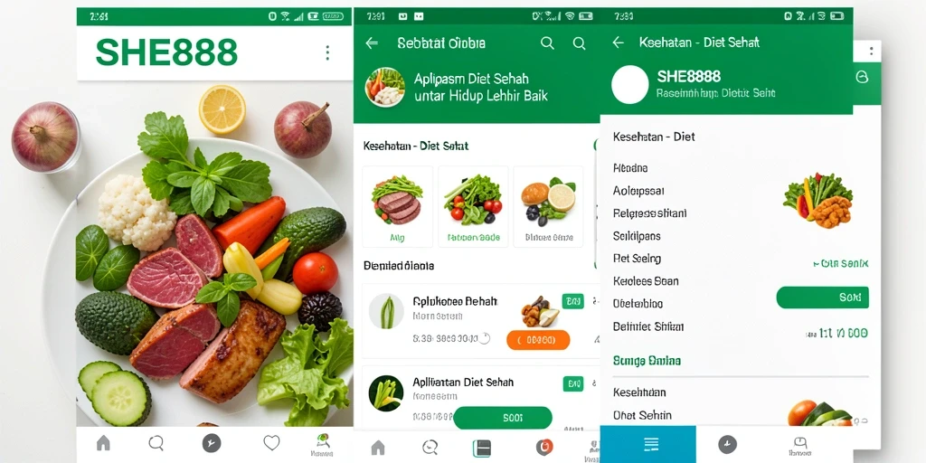 Tampilan antarmuka pengguna SHE888 yang intuitif dan menarik.